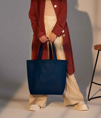 BagBase Felt Shopper - NAV - ONE